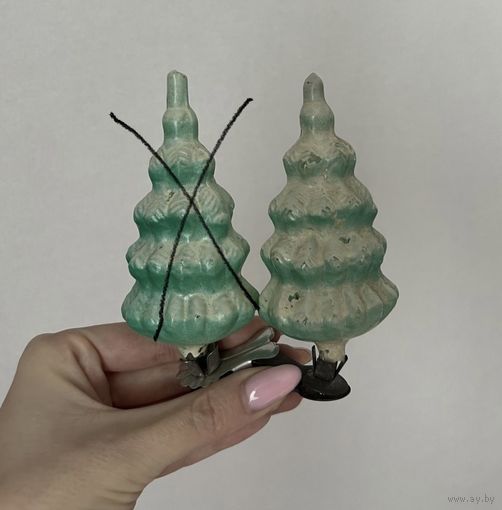 Елочная игрушка Елка 1950 год каталог цена за единицу