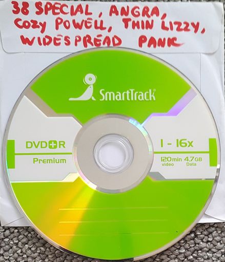 DVD MP3 дискография - 38 SPECIAL, ANGRA, Cozy POWELL, THIN LIZZY, WIDESPREAD PANIC - 1 DVD