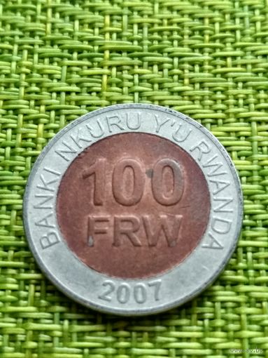 Руанда 100 франков 2007