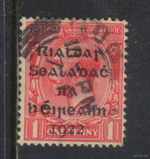 Ирландия Временное правительство 1922 Надп #2