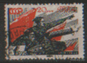Заг. 496 С. 1938. В.И. Чапаев на тачанке. Гаш.