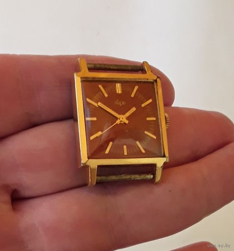 Часы луч костюмные позолота