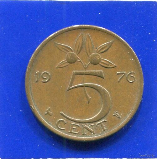 Нидерланды 5 центов 1976