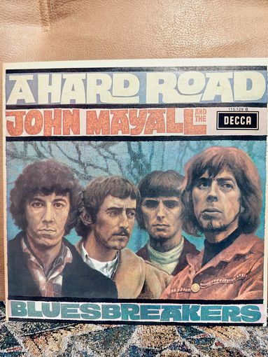John Mayall And The Bluesbreakers – A Hard Road, LP 1972, France