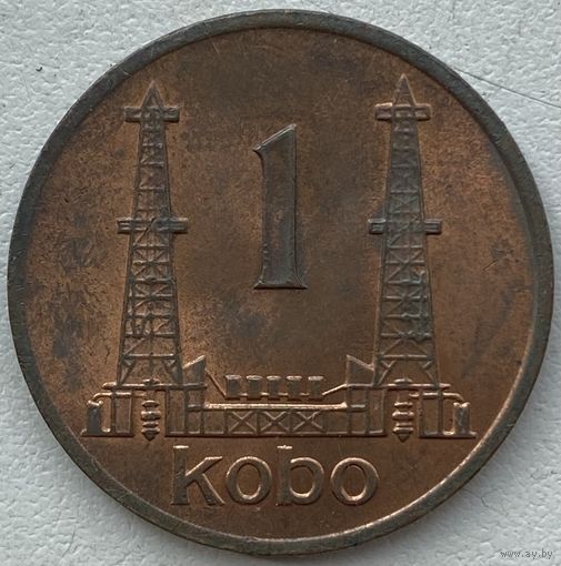 Нигерия 1 кобо 1974 г.