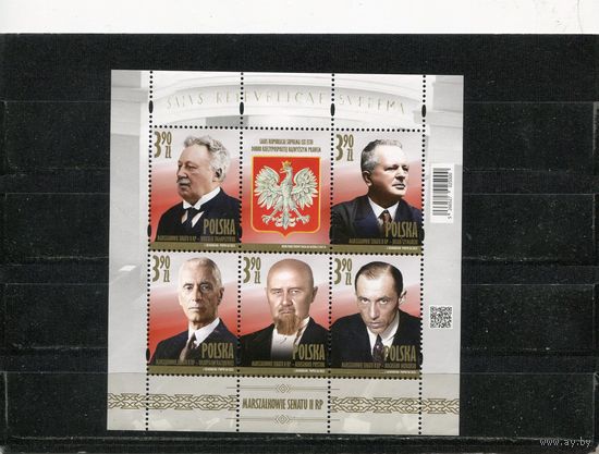 Польша. Маршалы сената второй республики Польша. Блок
