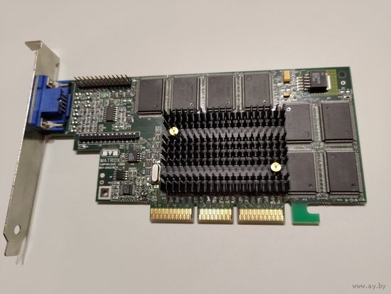 AGP видеокарта Matrox Millennium G400 32 MB