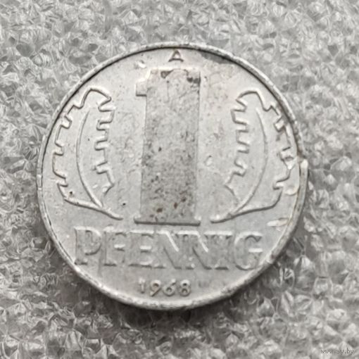 Германия - ГДР 1 пфенниг 1968 г.