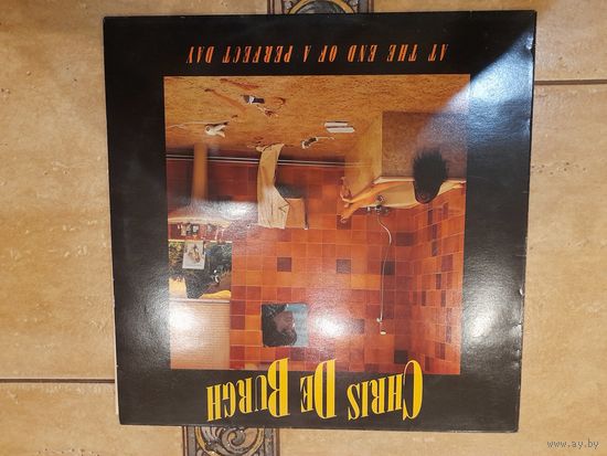 CHRIS DE BURGH "AT THE END OF PERFECT DAY " 1977 LP HOLLAND  A&M RECORDS AMLH64647 - NM-NM-