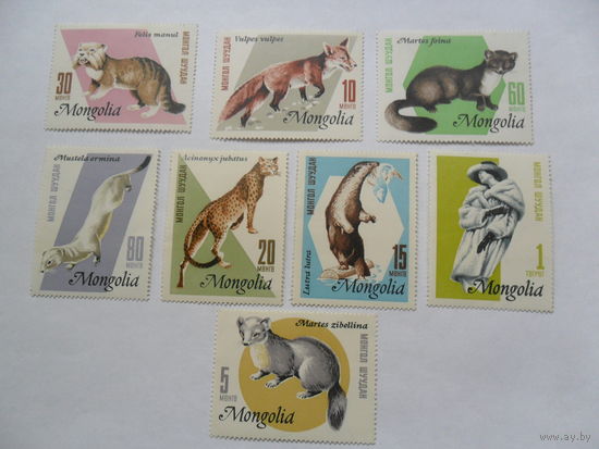 Монголия, меховая промышленность