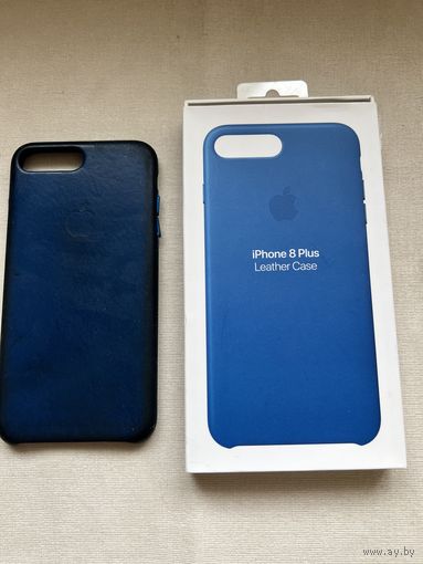 Чехол Iphone 7 8 Plus оригинал кожа натуральная