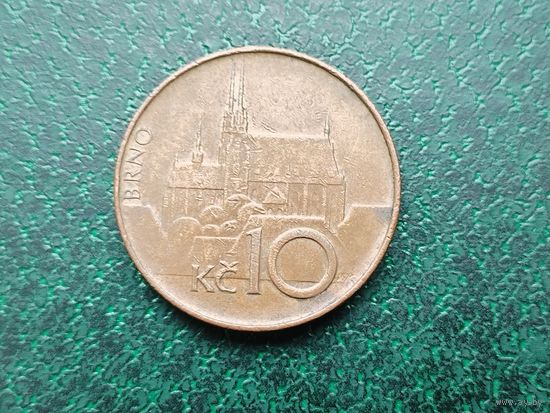 10 крон Чехия.