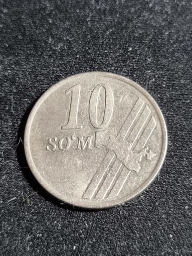 Узбекистан 10 сумов 2001