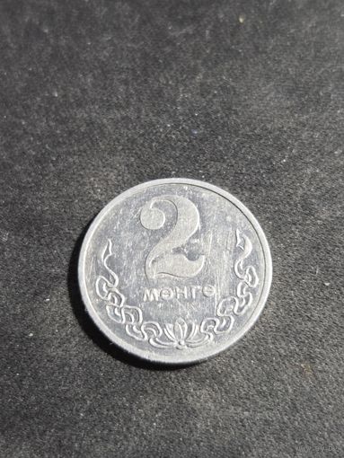 Монголия 2 мунгу 1977