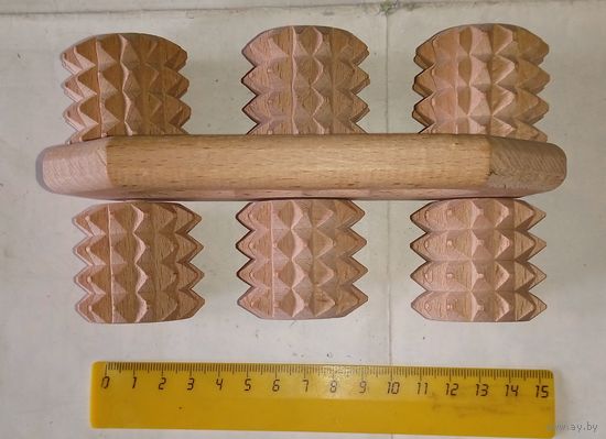 Массажёр деревянный. Внимательно прочитайте описание!