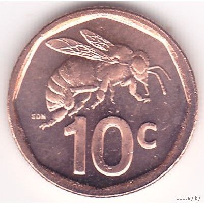 ЮАР 10 центов, 2023 UNC