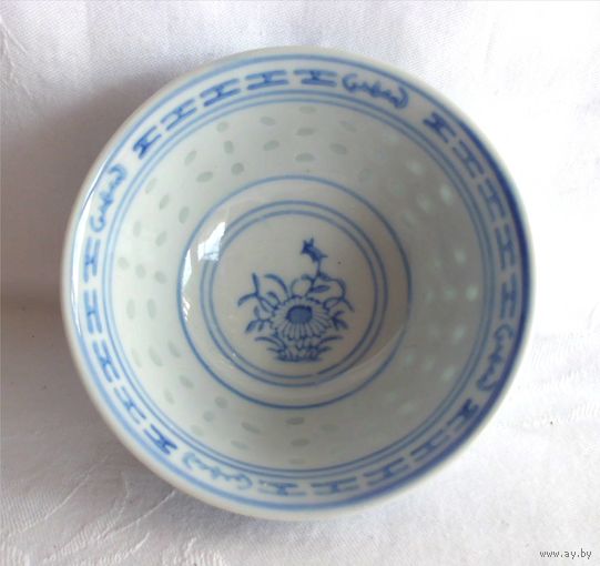 Пиала Блюдце Креманка Тарелка-розетка Рисовый фарфор Китай 8,8 см