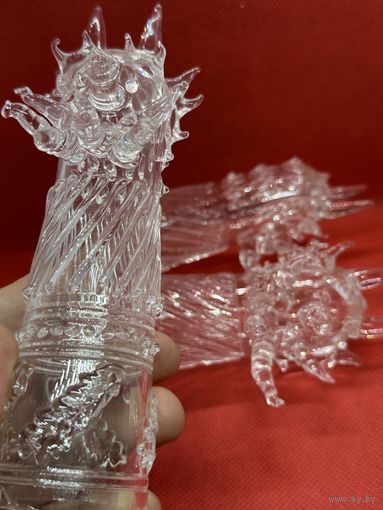 Штрафные рюмки "Бесы" "Черт" Хрусталь.