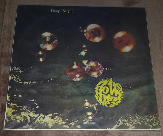 Deep Purple – Who Do We Think We Are 1973 LP винил