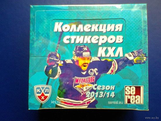 "SeReal КХЛ - 2013/14 года" - Блок - Стикеров/Наклеек в Заводской Упаковке.