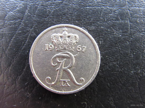 Дания. 10 эре.1967. С 20 копеек. Распродажа коллекции. Смотрите другие лоты.