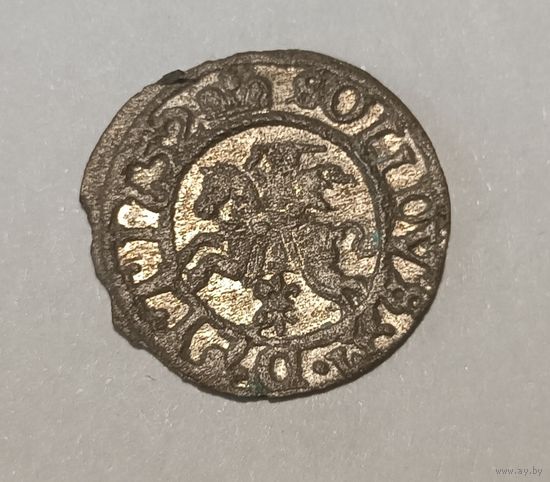 Солiд и Ян! 1652 Ян Казимир, Вильно. Уникальная ошибка в легенде на аверсе!!! Состояние!!!