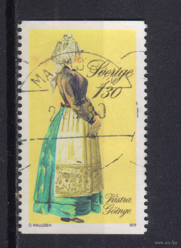 Швеция 1979 Рождество Женский наряд Вестергётланда #1090А