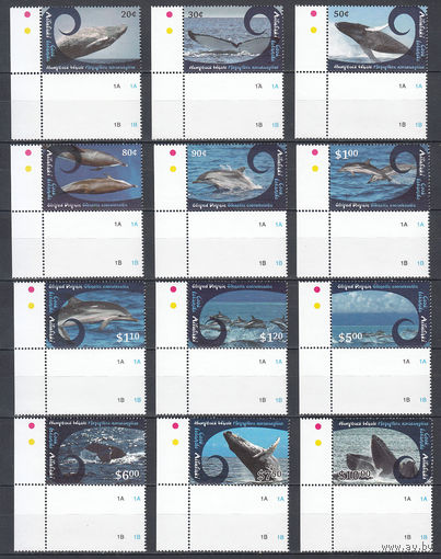 Морская фауна. Аитутаки. 2012. 12 марок. Michel N 836-847 (60,0 е)