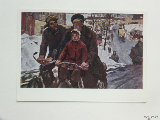 Попов   живопись 1970 10х15 см