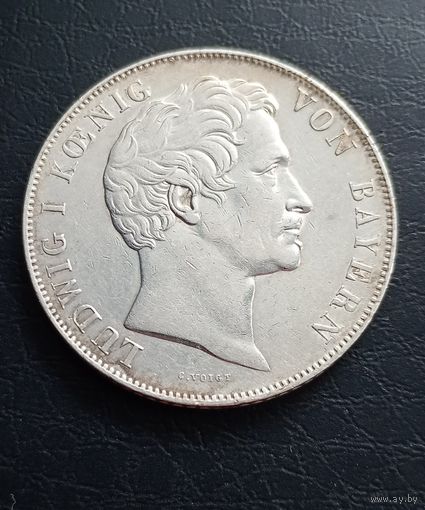 Бавария 2 гульдена 1848 год Людвиг l