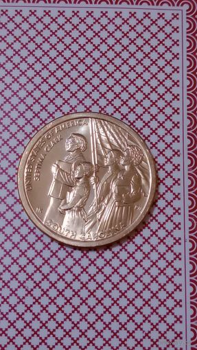 США 1 доллар инновации 2020 Р Септима Кларк