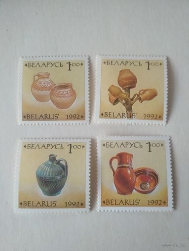 Марки Беларусь. Керамика. 1992 год