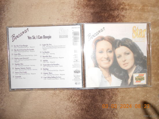 Baccara – Star Collection - Yes Sir, I Can Boogie /CD
