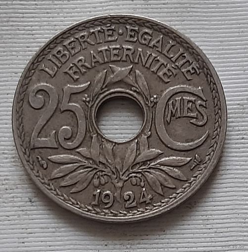 25 сантимов 1924 г. Франция