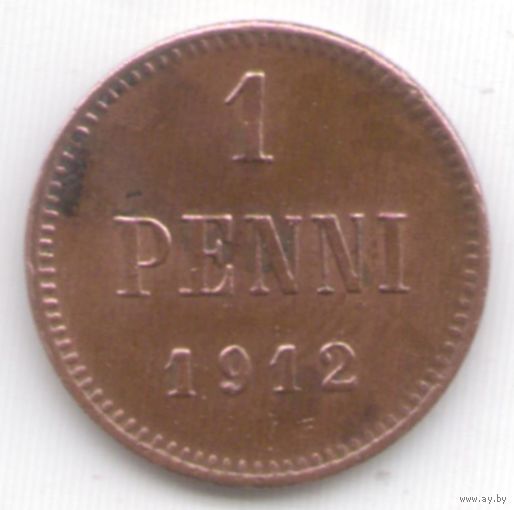 1 пенни 1912 год _состояние аUNC