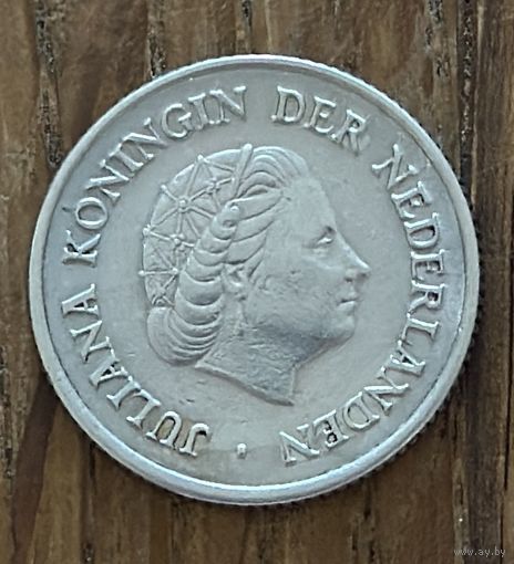 25 Центов Нидерланды 1954г.