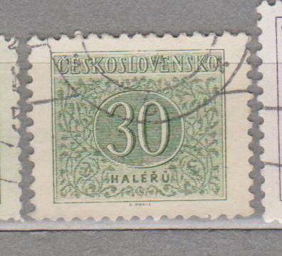 Чехословакия известные Доплатные марки 1954 год лот 5 м