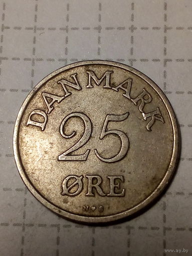 25 эре  Дания 1955 год