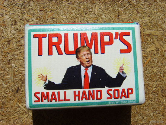 Мыло коллекционное . Дональд Трамп США