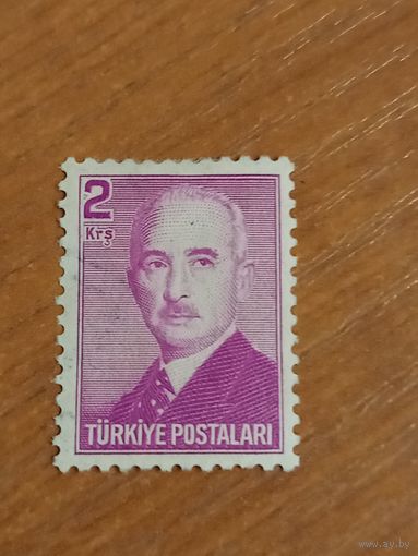 1948 Турция Исмет Иненю 2-й президент (2-3)