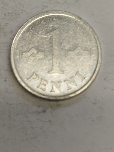 Финляндия 1 пенни 1970