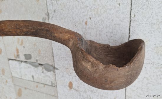 Ковш из елового корня.