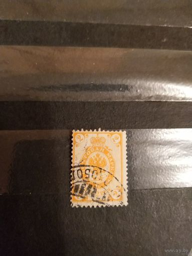 1901 Россия Великое княжество Финляндское герб (4-8)