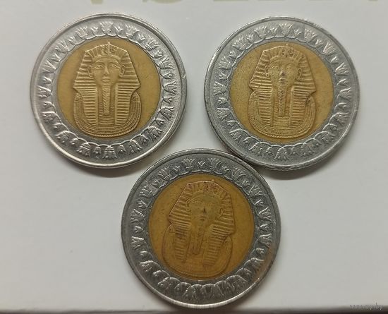 1 фунт 2007 год . 2008 год .2010 год