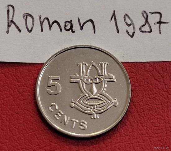 Соломоновы острова 5 центов 1996