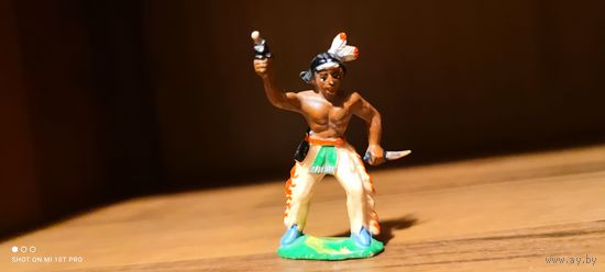 Индеец ГДР, Длинный нож, редкая розовая резина