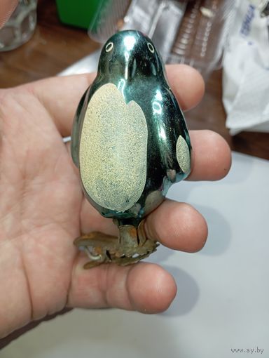 Ёлочная игрушка - Пингвин  . СССР . Редкий