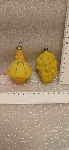 Ёлочные матовые игрушки. 24