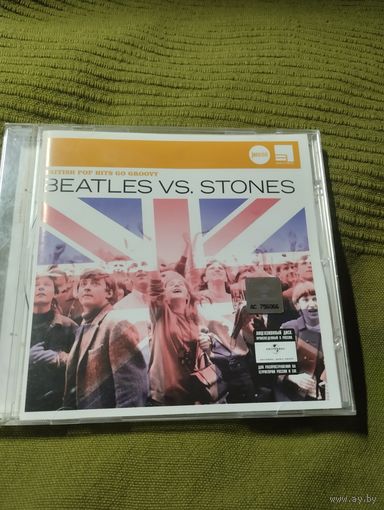 CD Beatles vs. Stones British Pop Hits Go Groovy (лицензия)