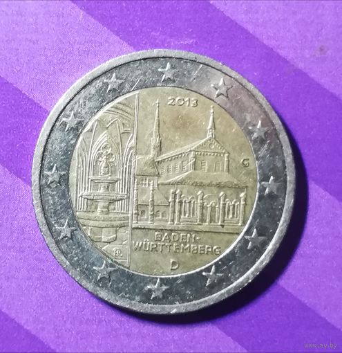 2 евро 2013 г. Германия